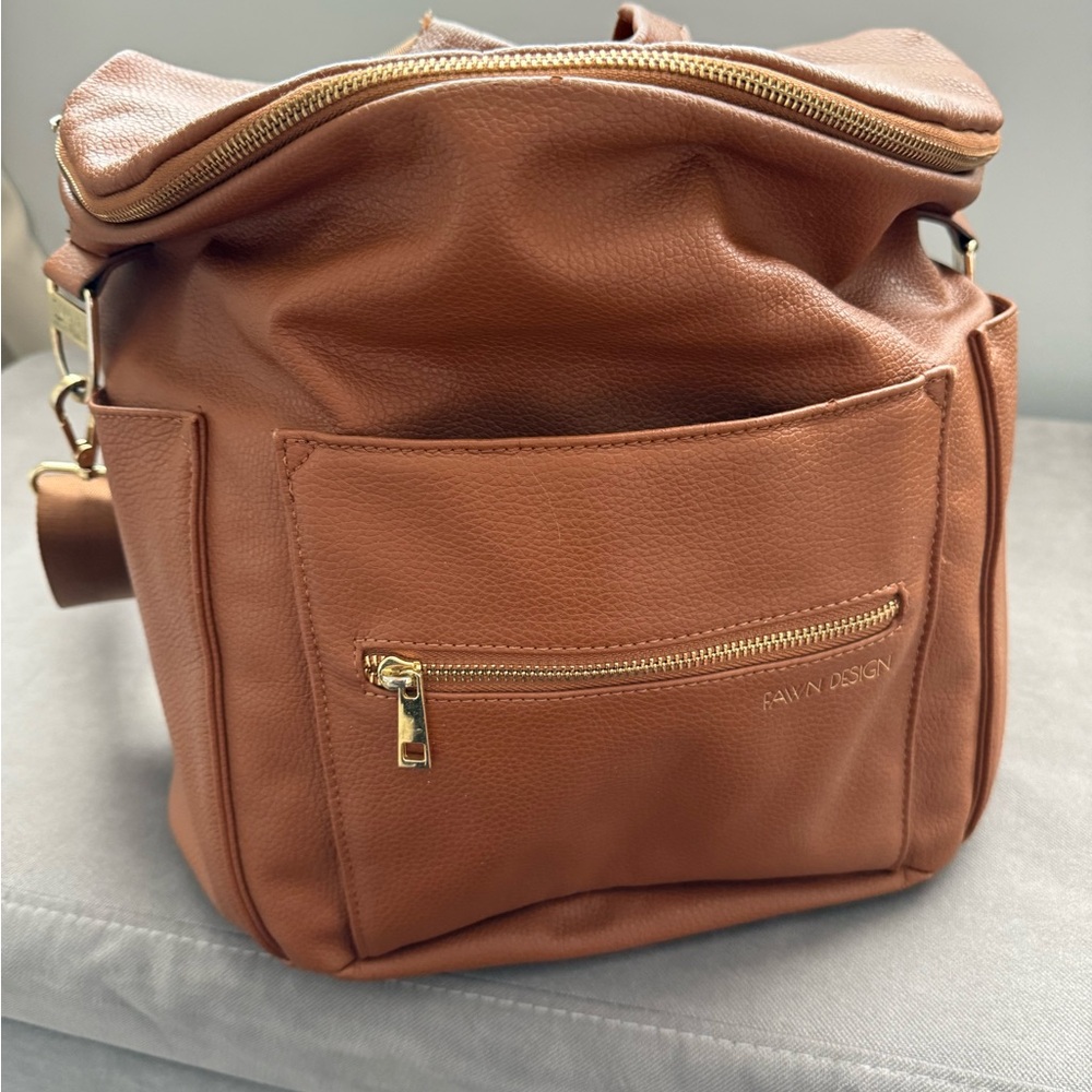 Fawn Design Tan Interior Backpack